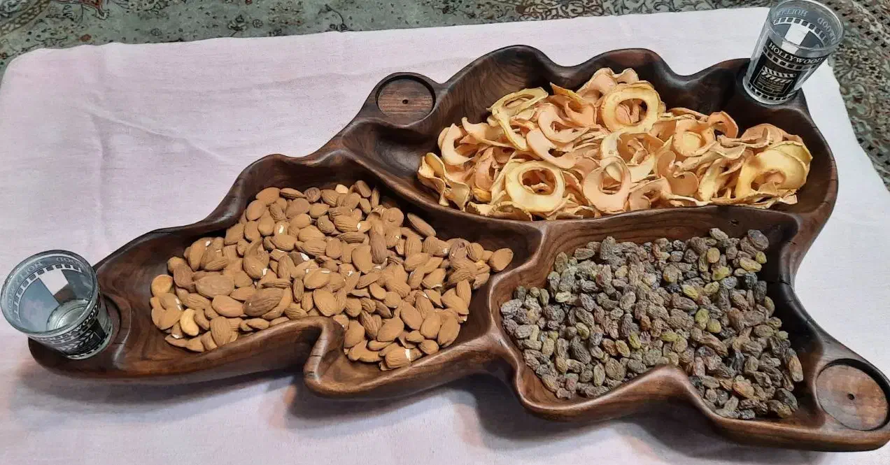 سینی مزه روستیک|صنایع دستی و سایر لوازم تزئینی|گلپایگان, |دیوار