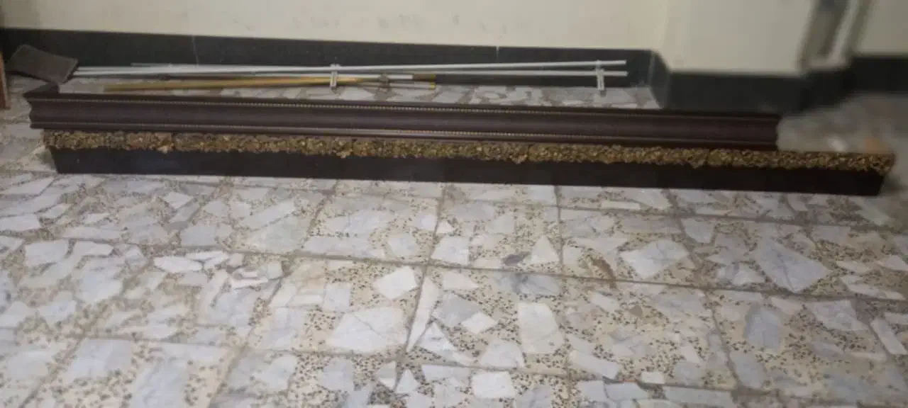 چوب کتیبه پرده|پرده، رانر، رومیزی|صومعه‌سرا, |دیوار