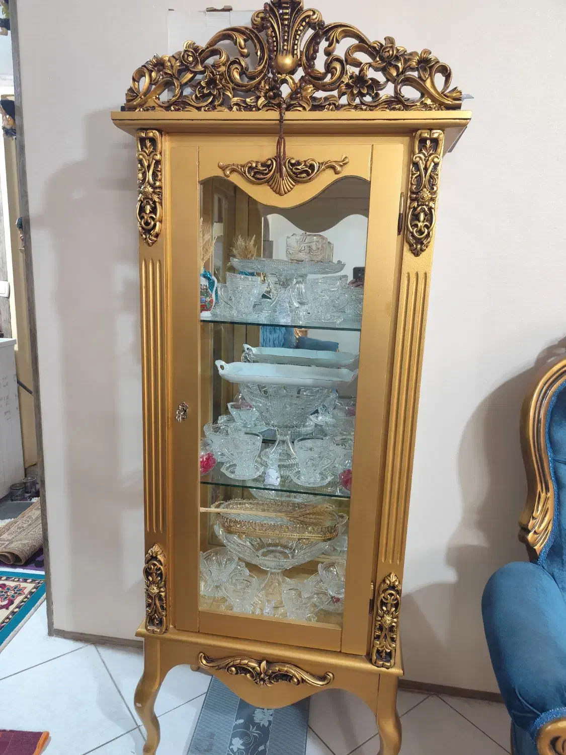 ساعت و گنجه و آینه کنسول|بوفه، ویترین، کنسول|مشهد, امیریه|دیوار