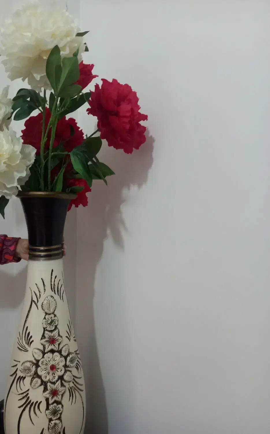 گل و گلدان|گل مصنوعی|خرم‌آباد (تنکابن), |دیوار