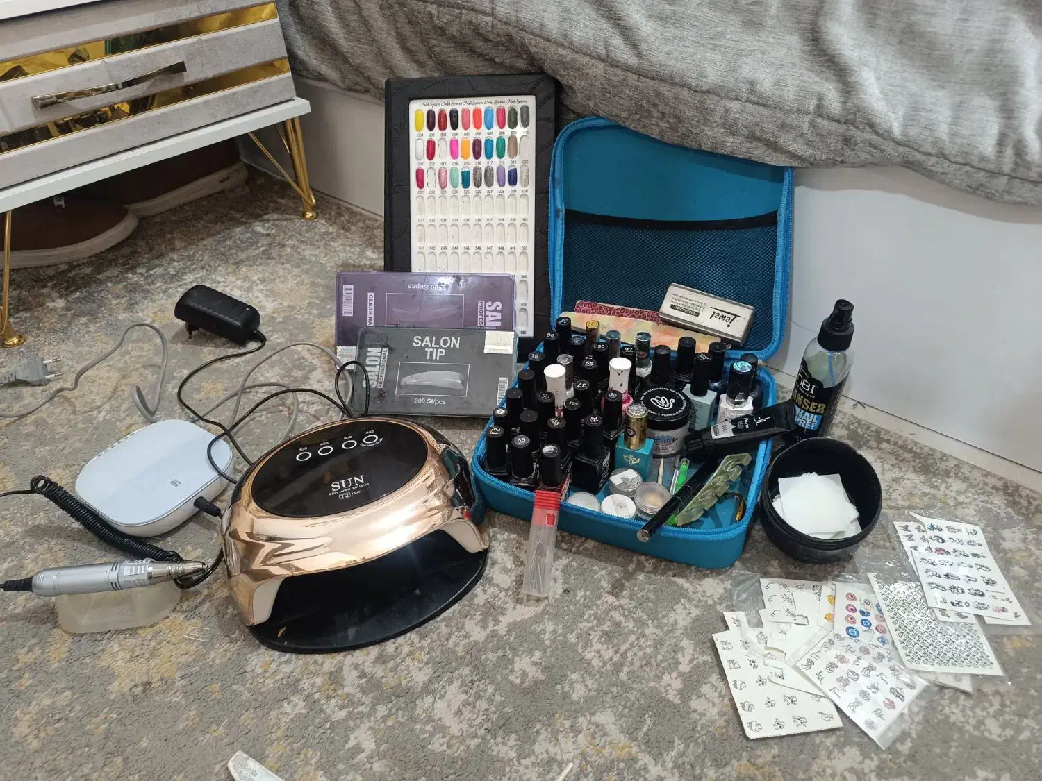 وسایل کاشت ناخن|آرایشی، بهداشتی، درمانی|مرودشت, علی‌آباد‎|دیوار