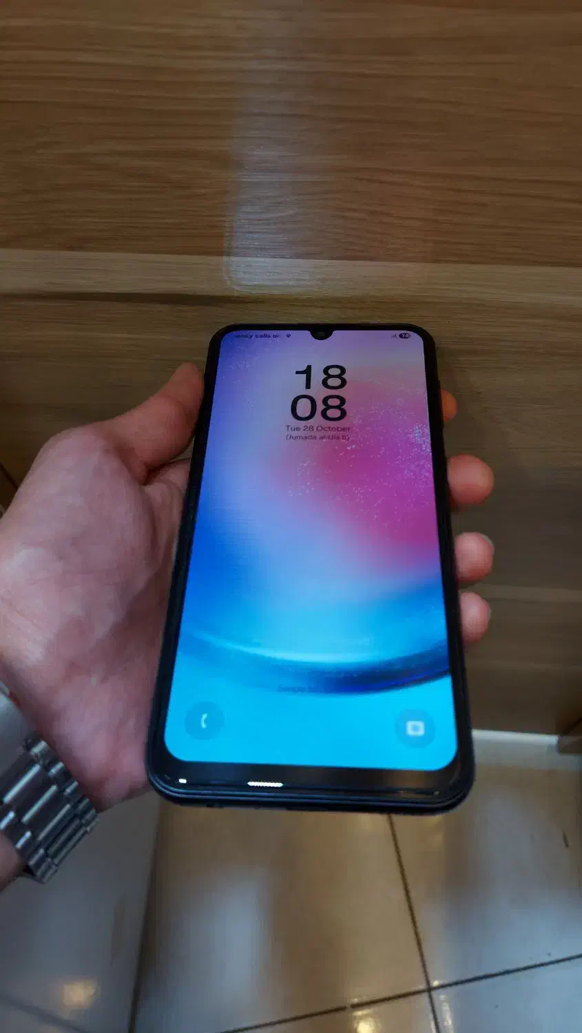 گوشی سامسونگ A24 مشکی|موبایل|رشت, باهنر|دیوار