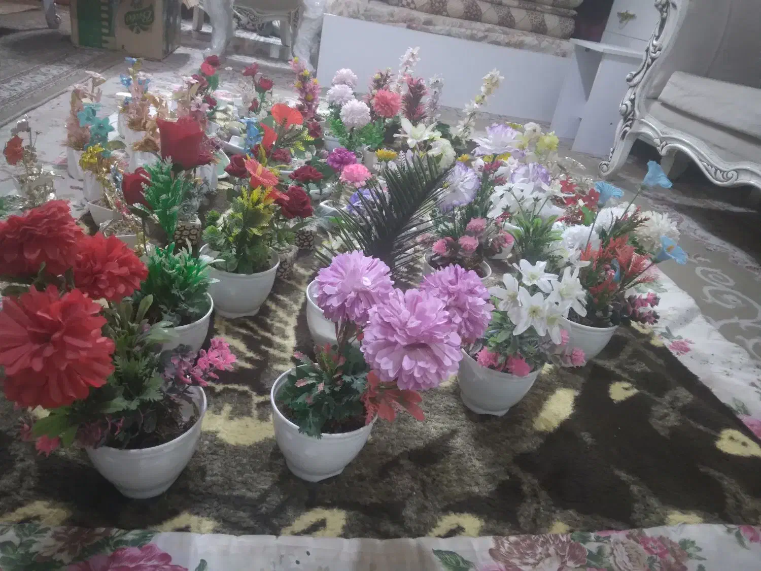 گلهای تزئینی|گل مصنوعی|اسلامشهر, شهرک امام حسین (میان آباد)|دیوار