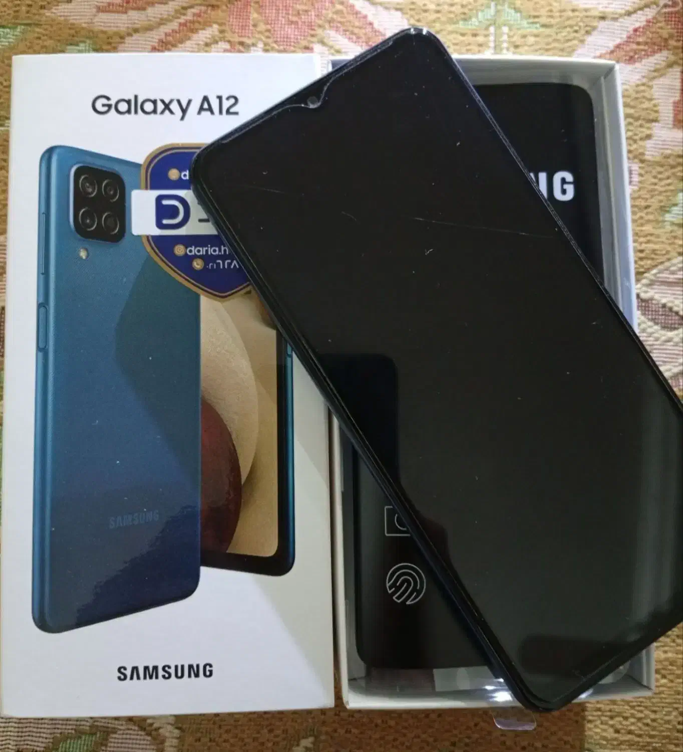 گوشی سامسونگ a12|موبایل|فاضل آباد, |دیوار