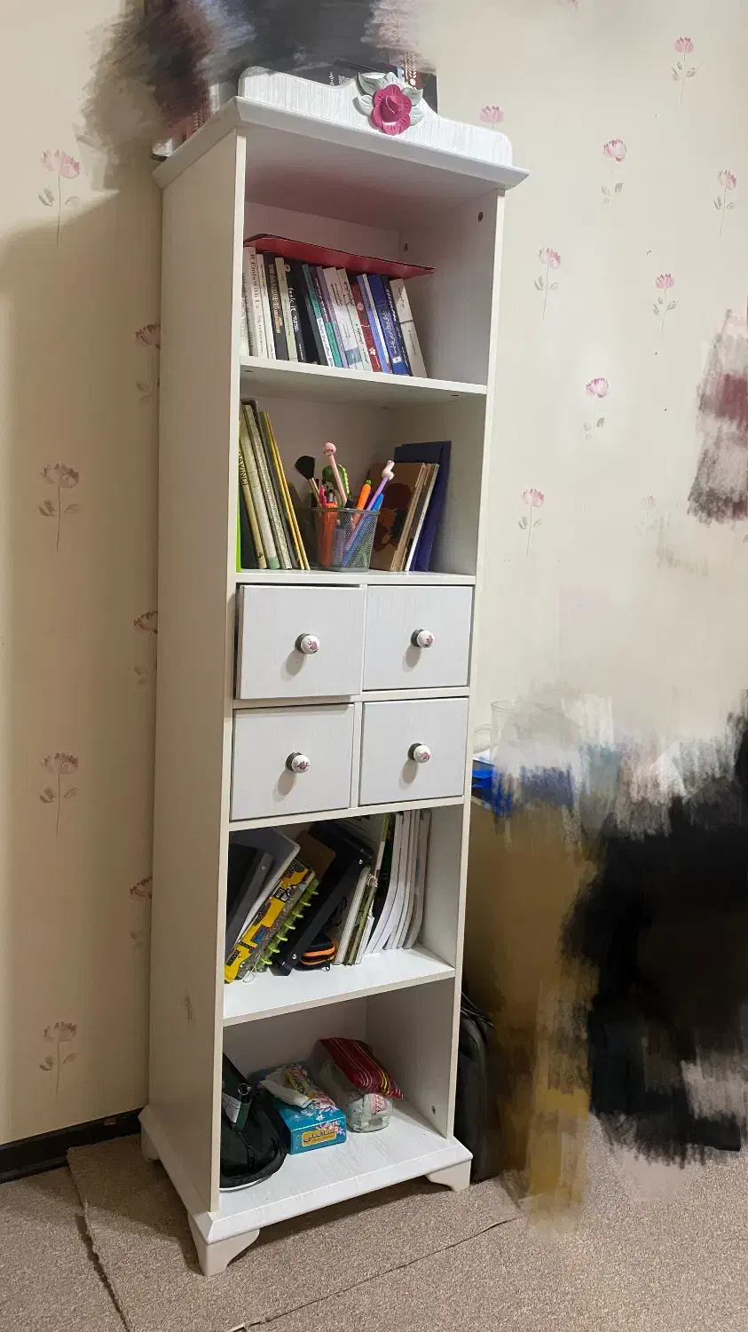کتابخانه|کتابخانه، شلف، قفسه‌های دیواری|شیراز, تپه تلویزیون|دیوار