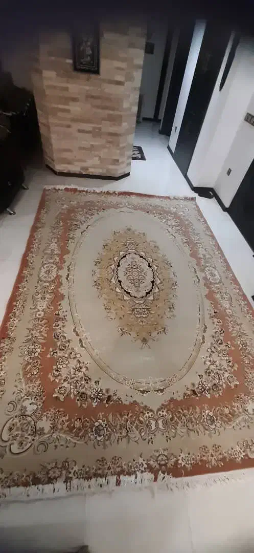 فرش ۲ تخته ۹ متری سالم درحد|فرش|ساری, |دیوار