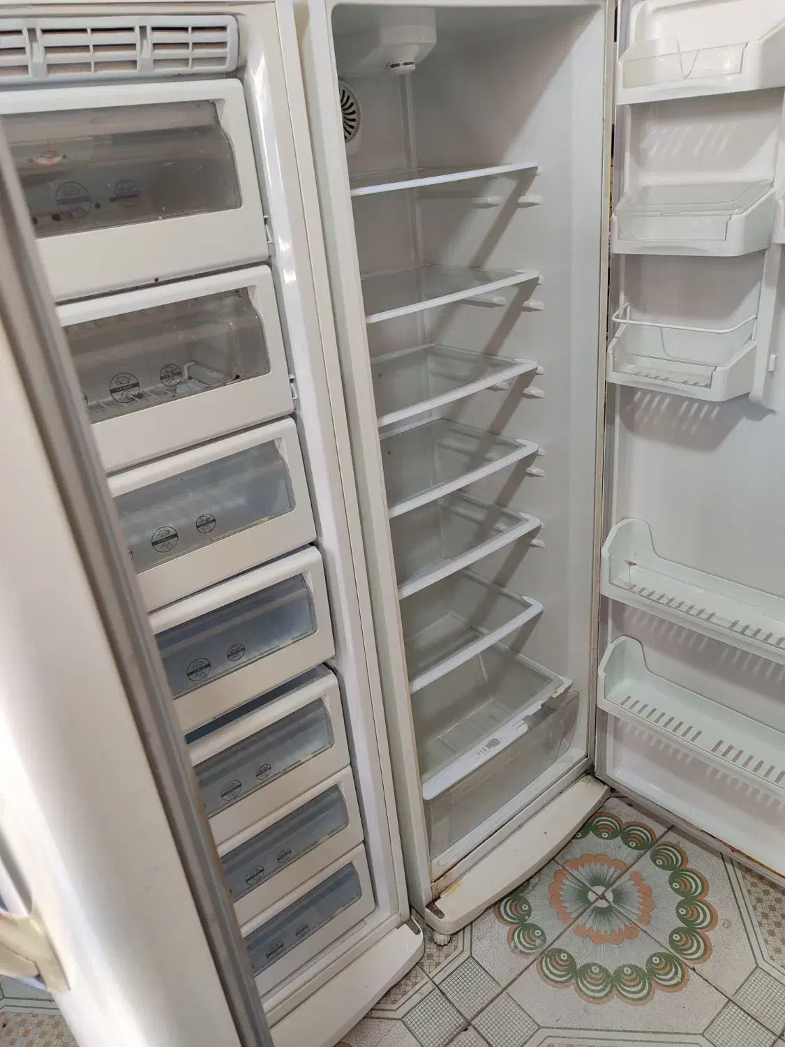 یخچال وفریزر دوقلو سینجر|یخچال و فریزر|کنگاور, |دیوار