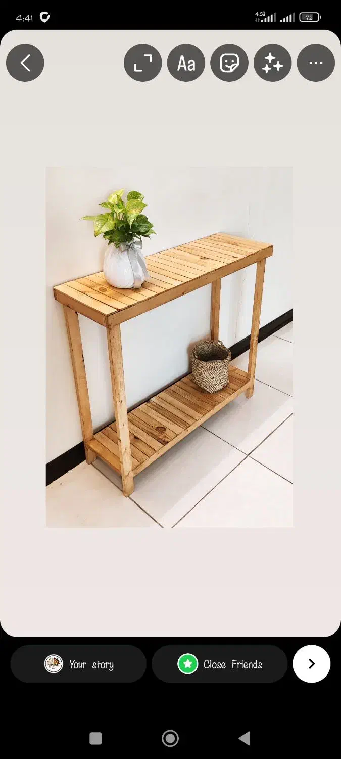 کنسول چوبی|بوفه، ویترین، کنسول|تیران, |دیوار