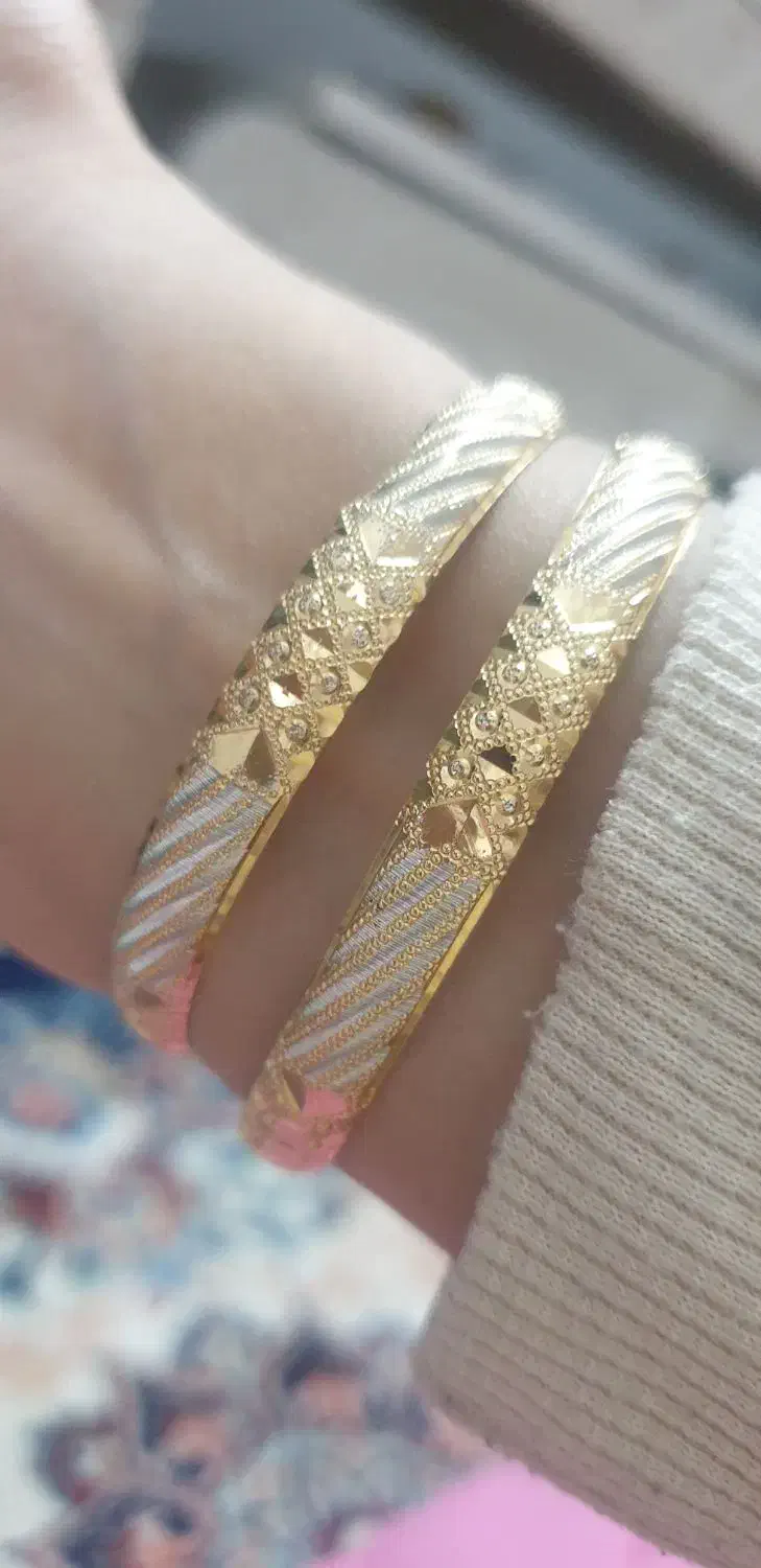 دوعدد النگو طلا و پلاک|جواهرات|مشهد, فاطمیه|دیوار