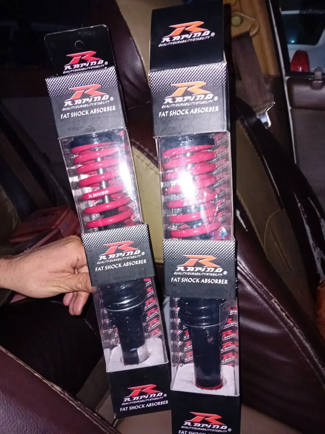 دوعدد زیر سیلند راپیدو ۱۲۵ با یه جفت کمک راپیدو|قطعات یدکی و لوازم جانبی|احمدسرگوراب, |دیوار