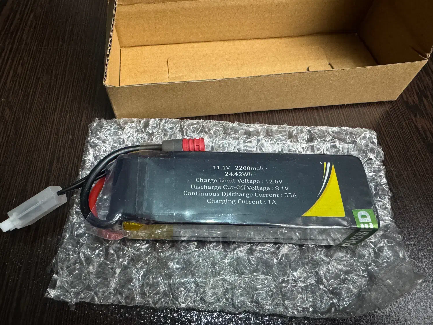 باتری لیتیوم پلیمر ۳ سل آکبند|قطعات و لوازم جانبی رایانه|اصفهان, سپاهانشهر|دیوار