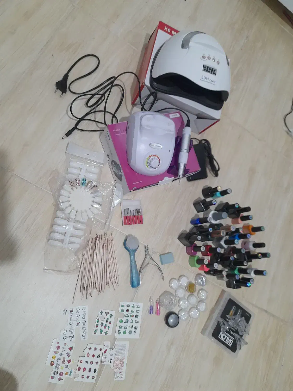 وسایل کاشت ناخن|آرایشی، بهداشتی، درمانی|کرمانشاه, |دیوار