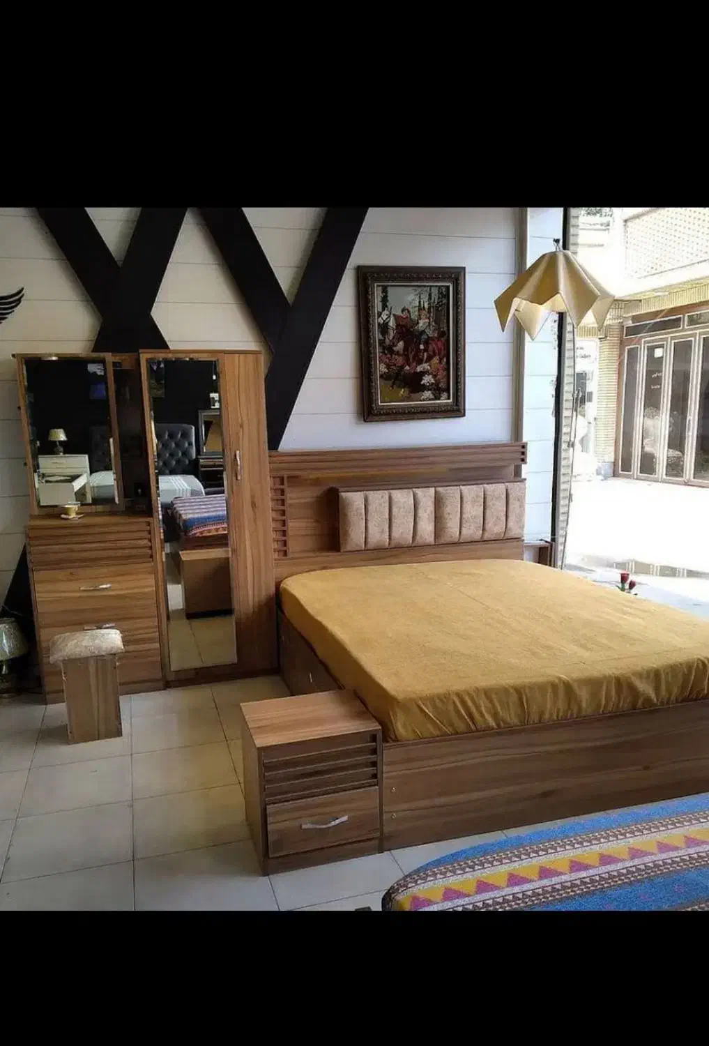 سرویس خواب|تخت و سرویس خواب|ایلام, |دیوار