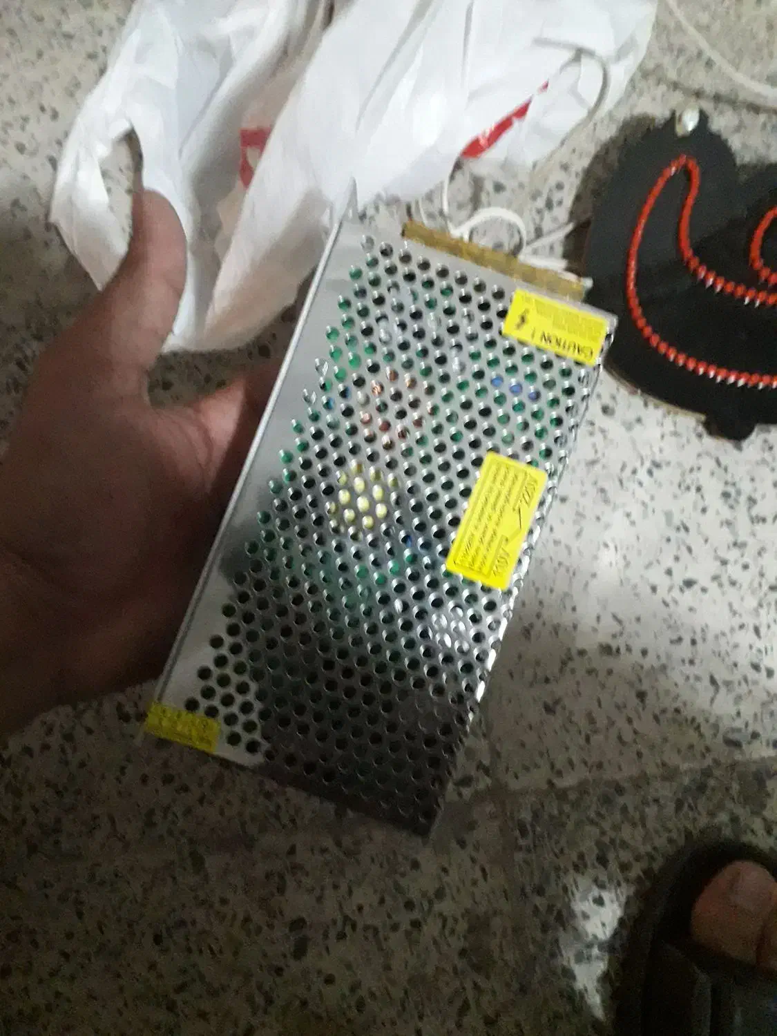 تابلو سیم پیچی|ریسه و چراغ تزئینی|بیرجند, |دیوار