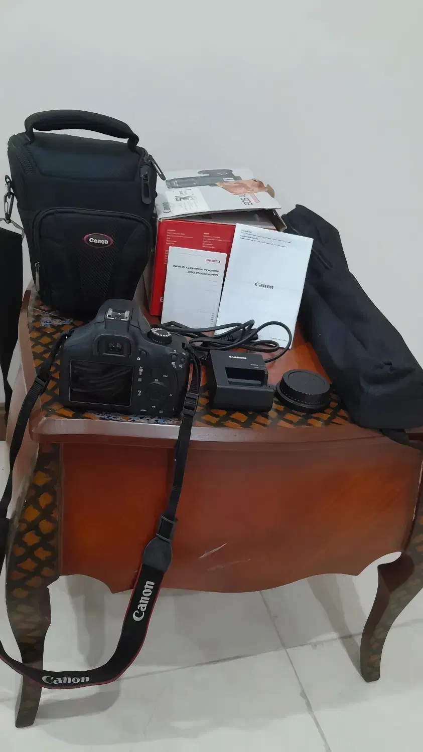 دوربین Canon 4000D در حد نو + کیف و لوازم کامل|دوربین عکاسی و فیلمبرداری|گرمدره, |دیوار