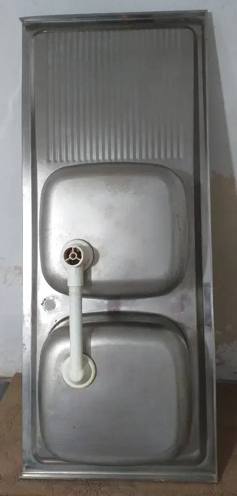 سینک دو لگنه|آب‌چکان و نظم‌دهنده ظروف|لنگرود, |دیوار