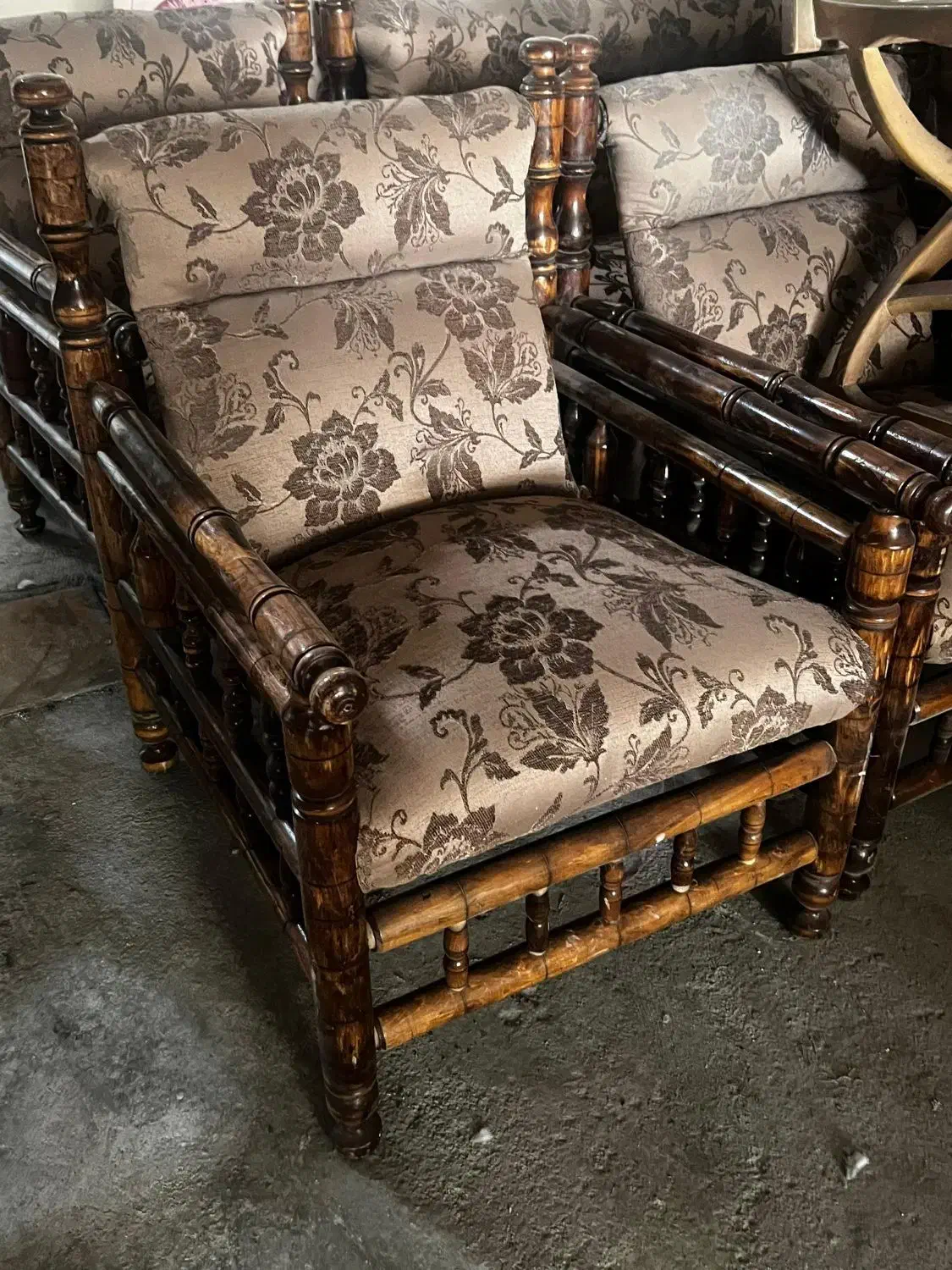 7 نفره دست چوبی|مبلمان خانگی و میز عسلی|یزد, |دیوار