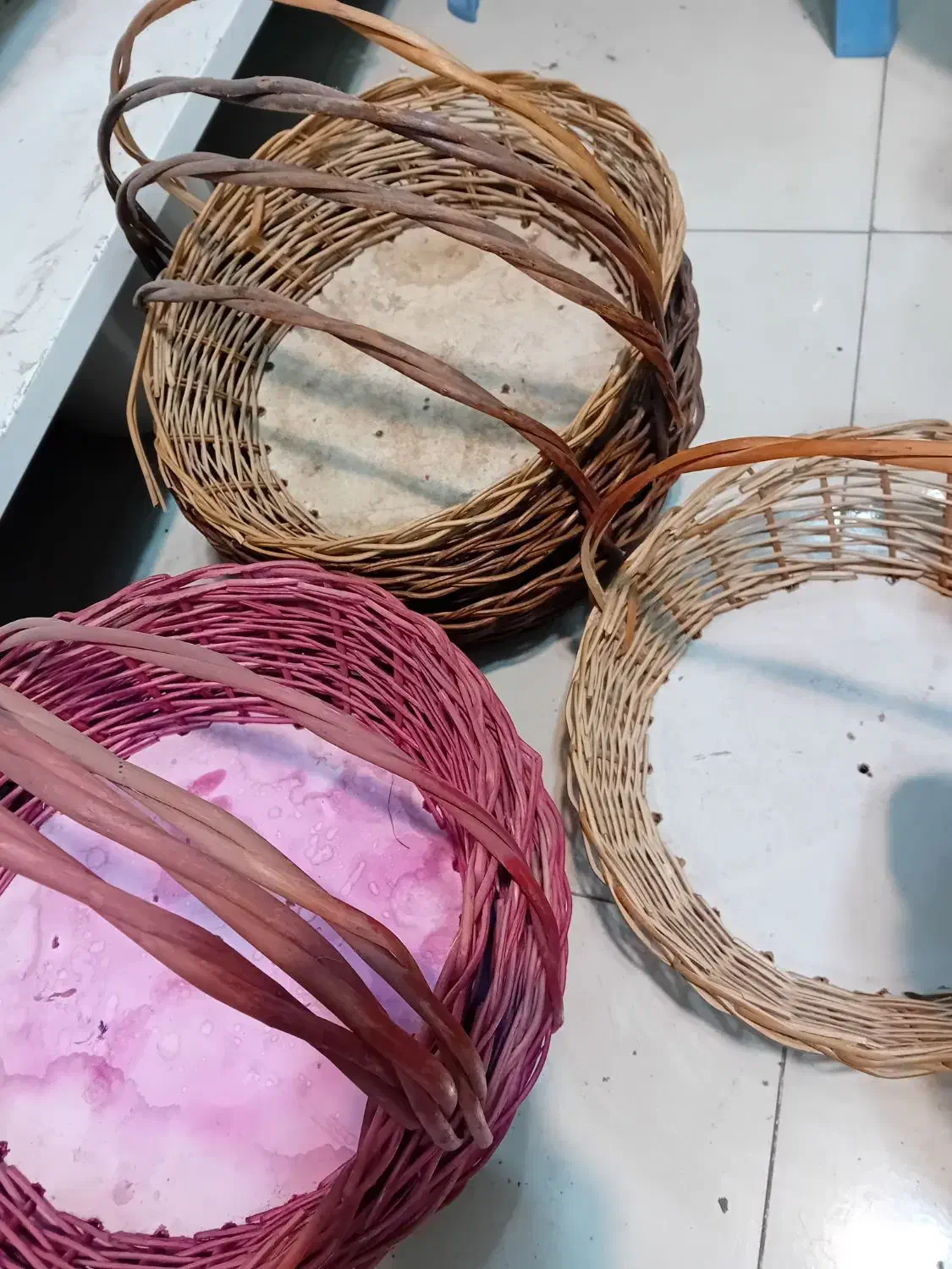 سبد حصیری بزرگ|صنایع دستی و سایر لوازم تزئینی|نجف‌آباد, شریعتی غربی|دیوار