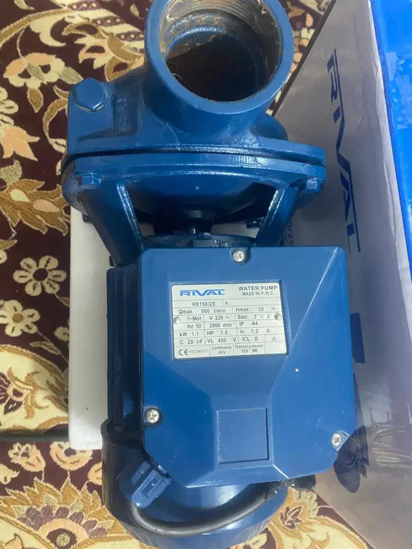 پمپ اب خانگی ریوال ۱/۵ اسب|مصالح و تجهیزات ساختمان|مشهد, رستگار|دیوار