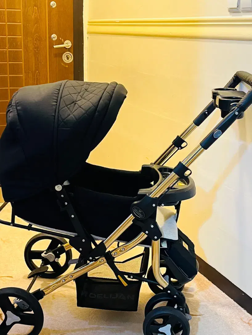 کالسکه بنیتا پرو (بدنه طلایی)ضد خش و ضربه|کالسکه و لوازم جانبی|دهدشت, |دیوار