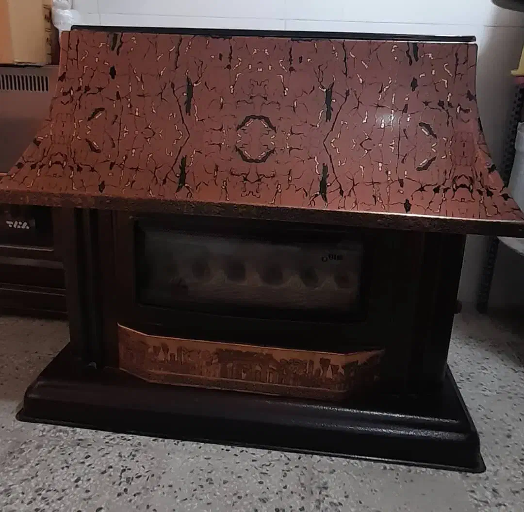 شومینه خیلی بزرگ تمیز|بخاری، هیتر، شومینه|دهدشت, |دیوار