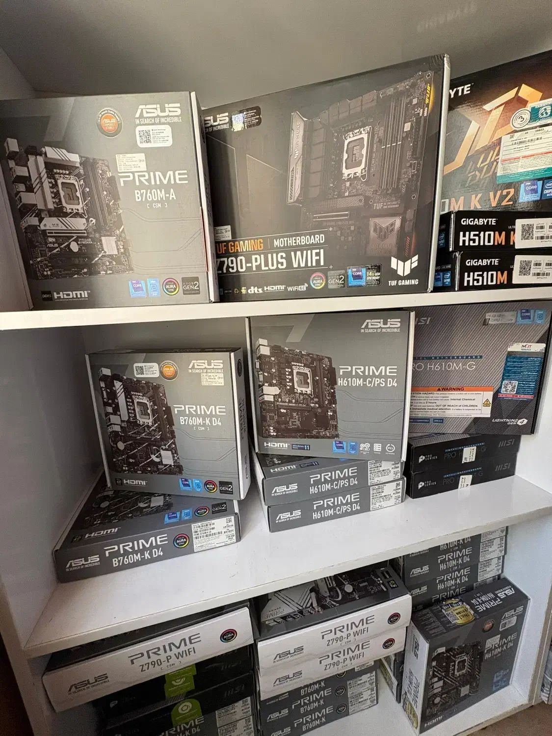 مادر برد B760m-k نو با گارانتی به صورت عمده و خرده|قطعات و لوازم جانبی رایانه|شیراز, ملاصدرا|دیوار