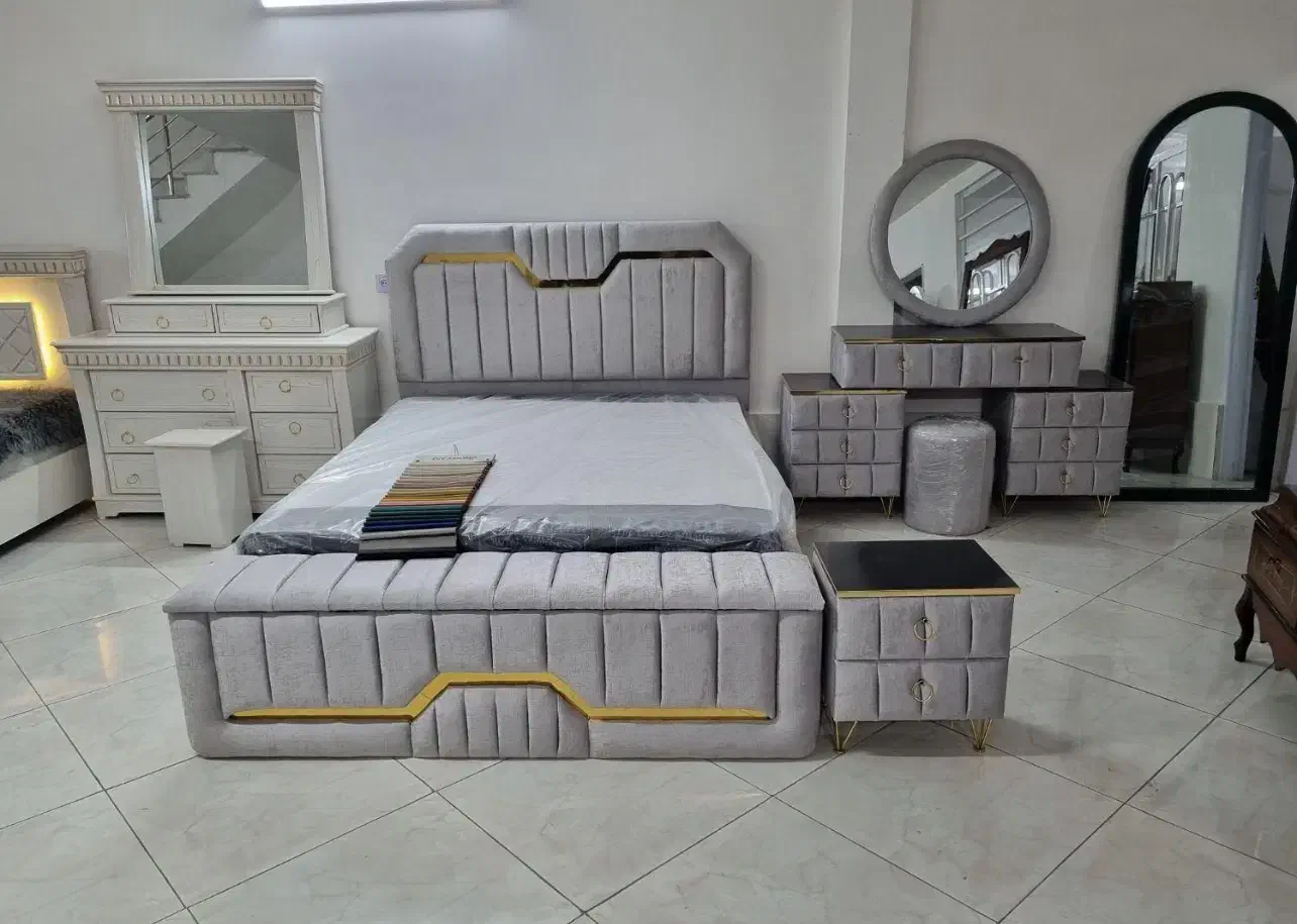 سرویس خواب دو نفره مدل هرمس|تخت و سرویس خواب|تبریز, |دیوار