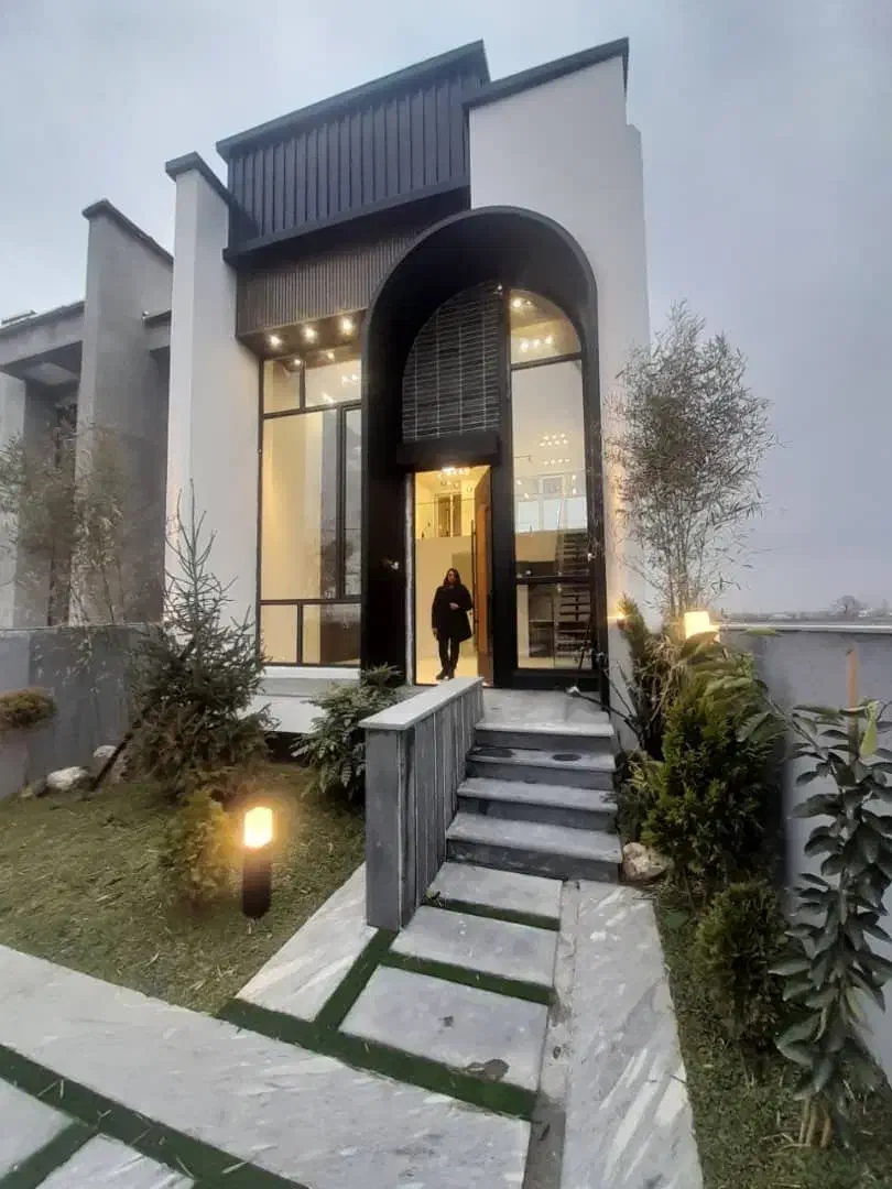 دوبلکس تمام شیشه/نما مدرنیته شمال|فروش خانه و ویلا|هشتگرد, شهرک جهان ویلا (درخشانیه)|دیوار