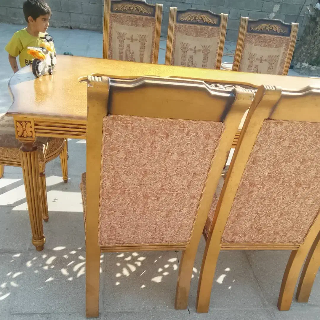 میز غذاخوری|میز و صندلی غذاخوری|رامهرمز, |دیوار