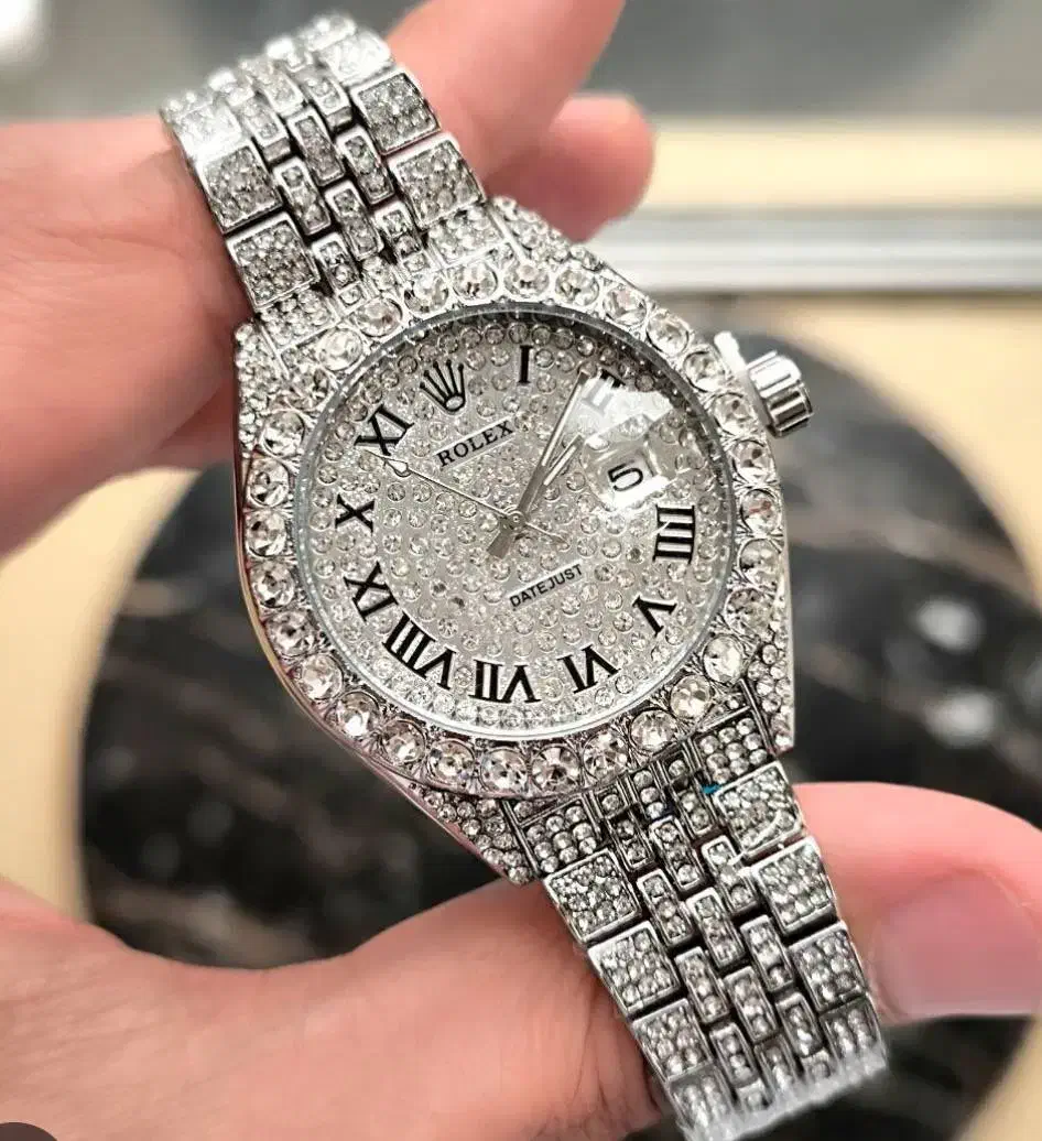 ساعت رولکس فول نگین دایمند مستر کوالیتی|ساعت|رشت, گلسار|دیوار
