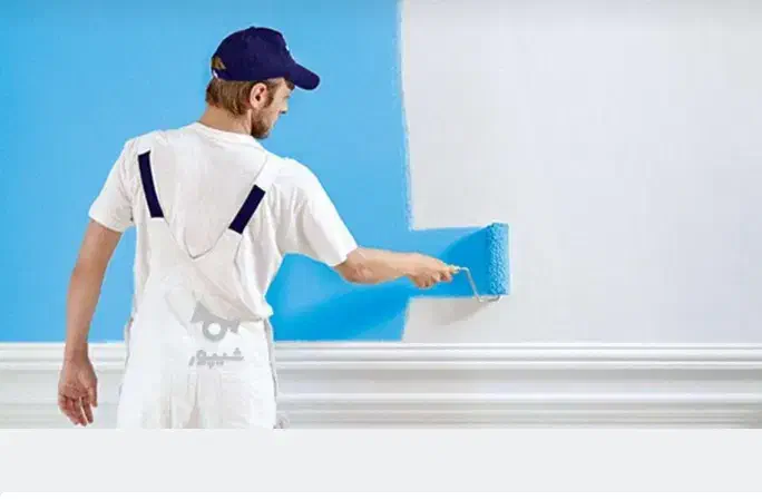 نقاش ساختمان باقیمت خوب|خدمات پیشه و مهارت|ساری, |دیوار