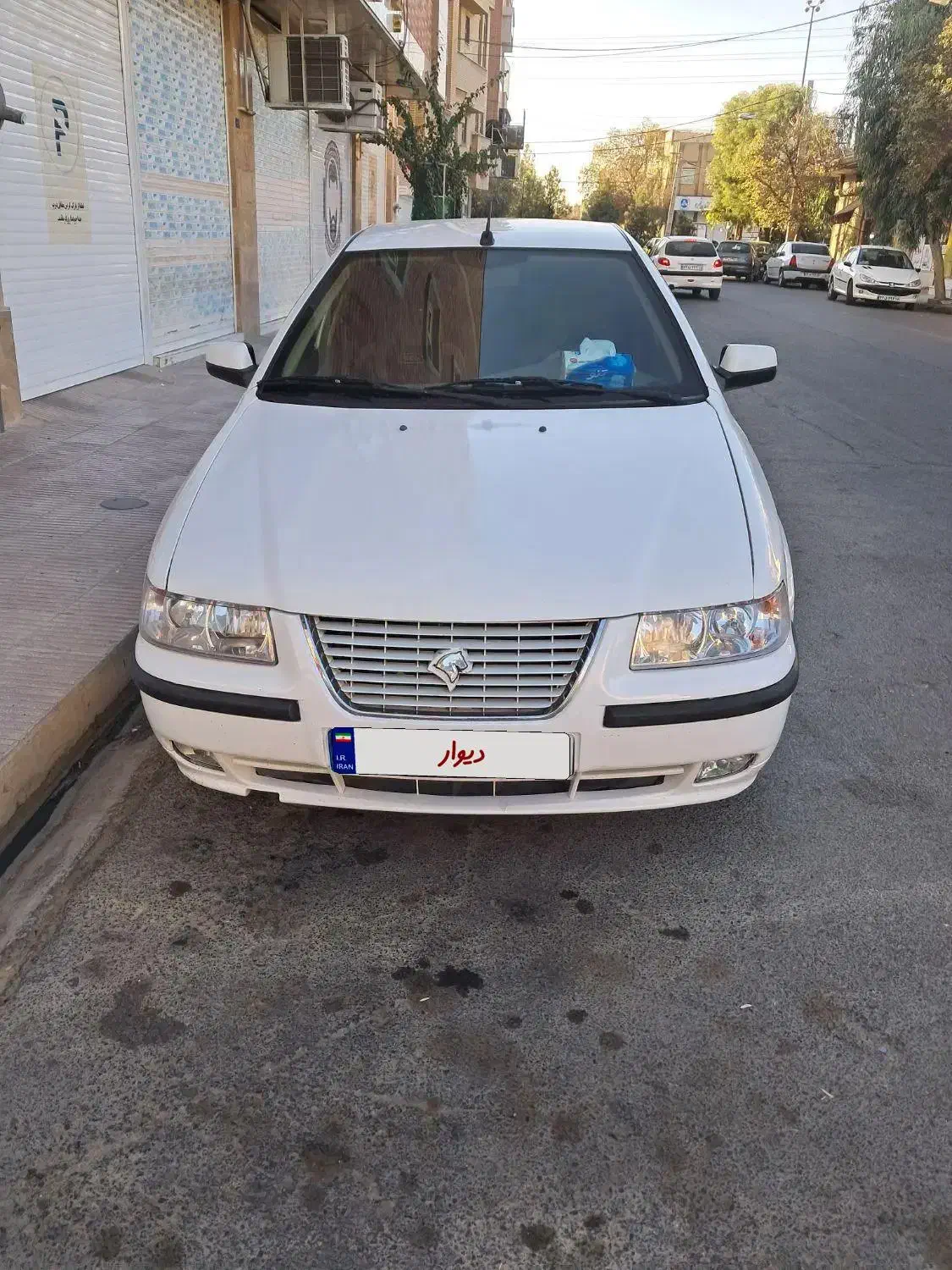 سمند95ef7دوگانه فابریک کم کار|خودرو سواری و وانت|قم, دروازه چوبی|دیوار