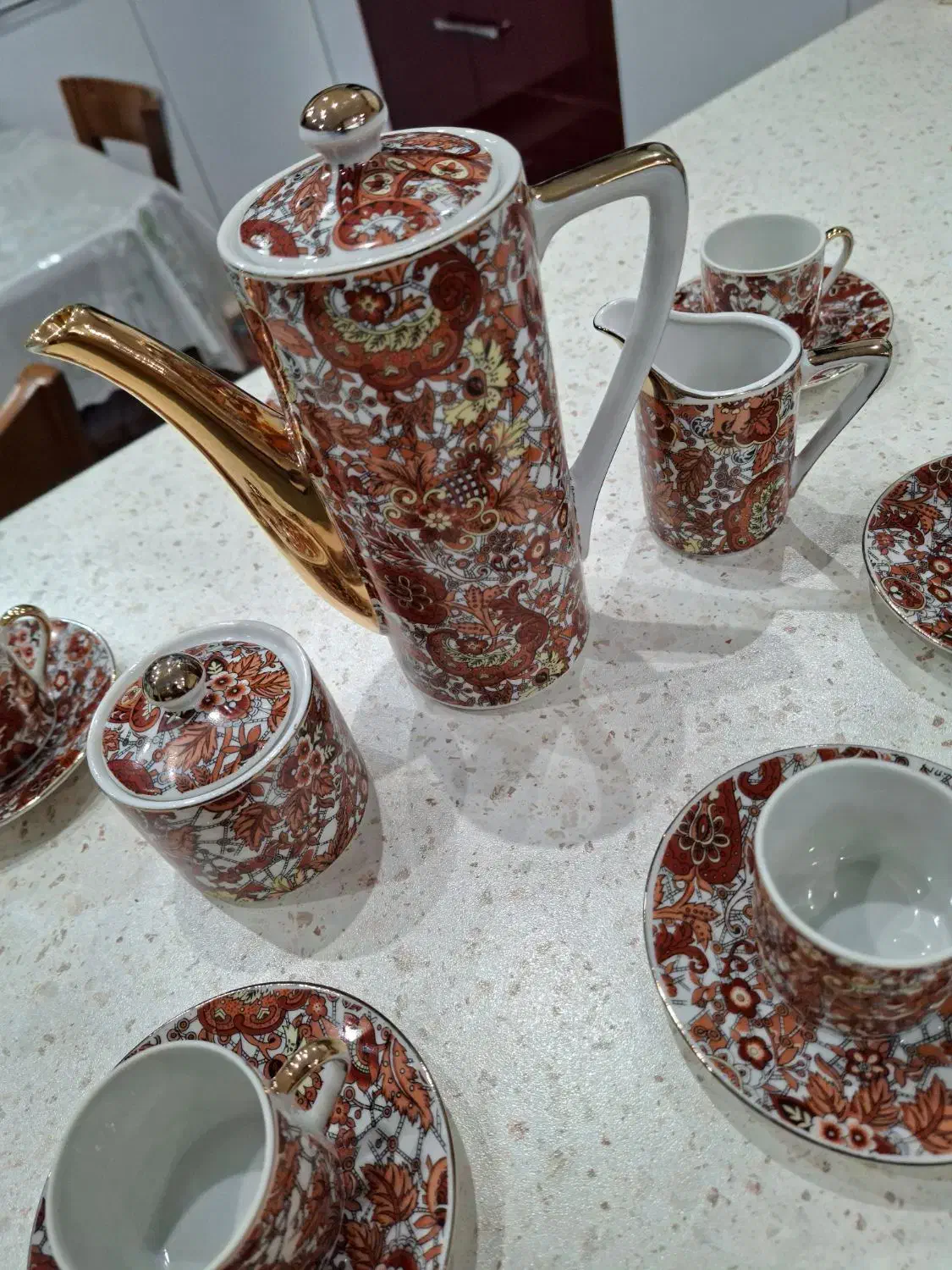 سرویس قهوه خوری خرگوش نشان کلکسیونی ژاپنی عتیقه|کلکسیون اشیاء عتیقه|تهران, فردوسی|دیوار