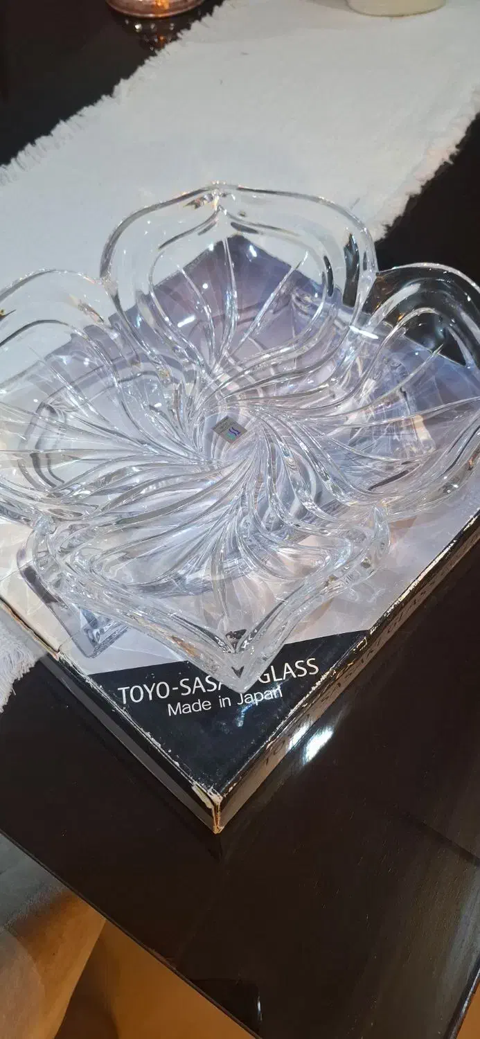 میوه خوری toyo sadaki glass اصل ژاپن|ظروف سرو و پذیرایی|تهران, کوهک|دیوار