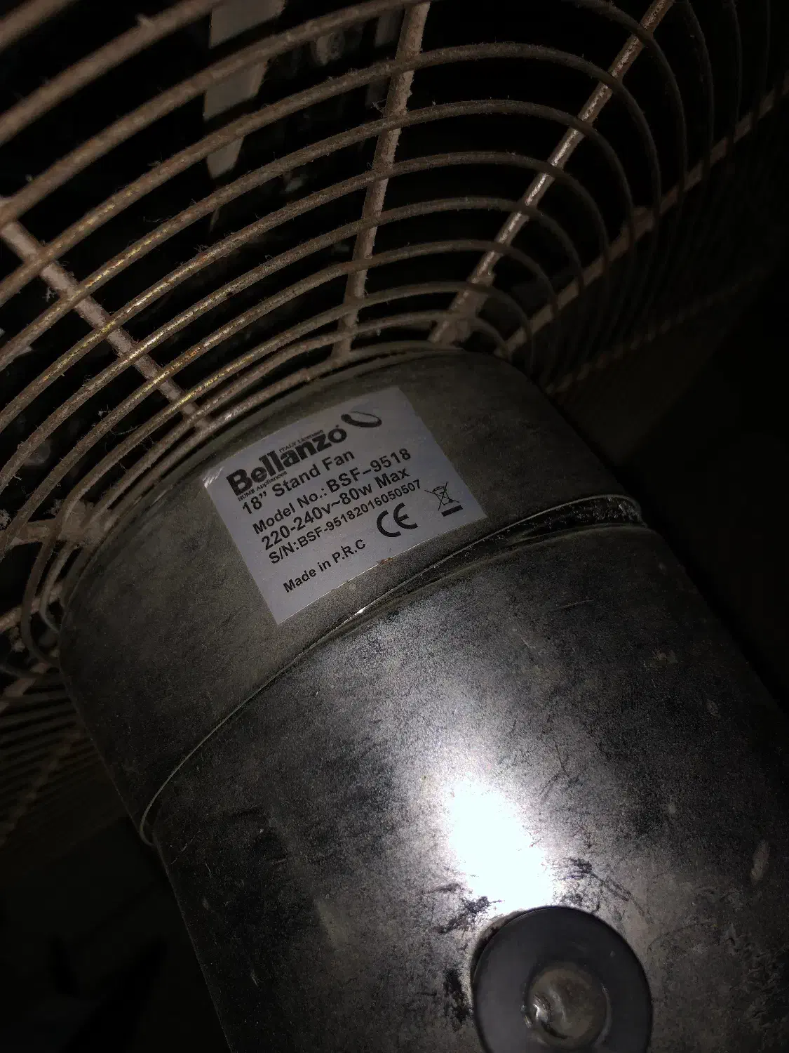 پنکه بلانزو ایتالیا blanzo|پنکه و تصفیه‌کنندهٔ هوا|قائم‌شهر, |دیوار