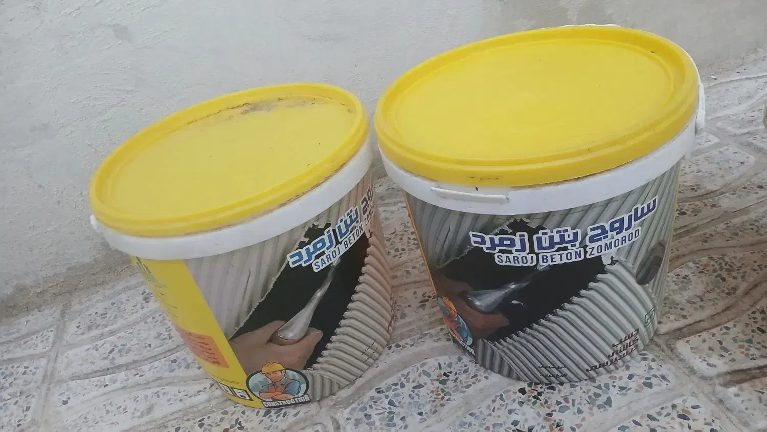 سطل بزرگ|ظروف نگهدارنده، پلاستیکی، یکبارمصرف|زنجان, |دیوار