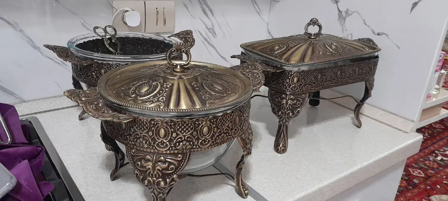 سه تا سوفله خوری نو|ظروف سرو و پذیرایی|اهر, |دیوار