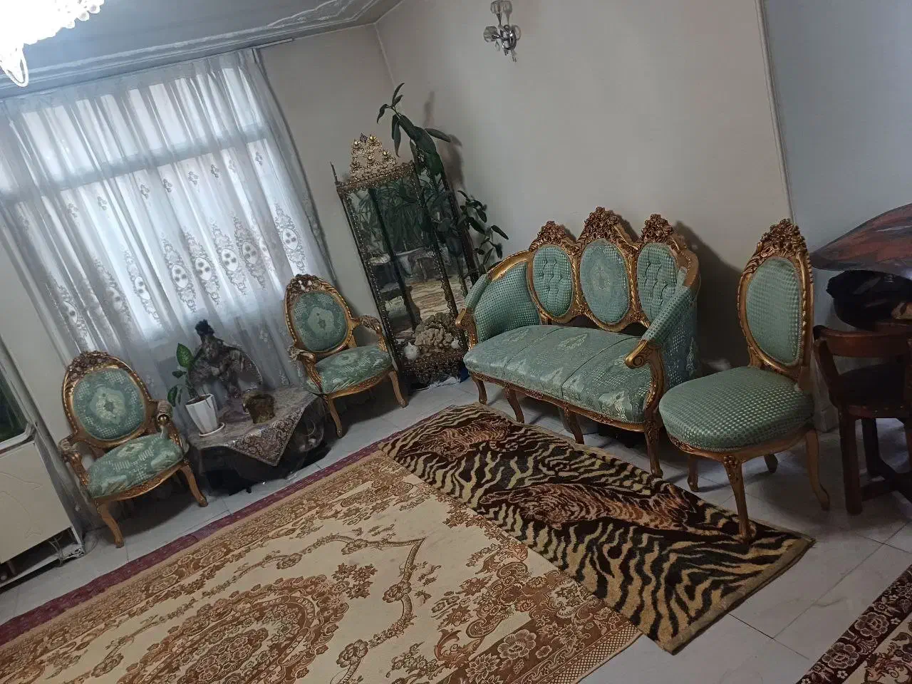 مبلمان استیل چوب گردو هفت گُل|مبلمان خانگی و میز عسلی|تهران, امیریه|دیوار