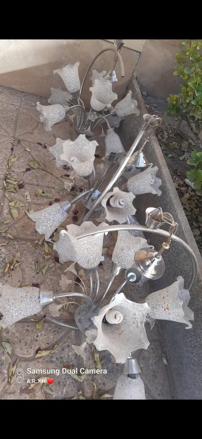 لوستر|لوستر و چراغ آویز|سیرجان, |دیوار