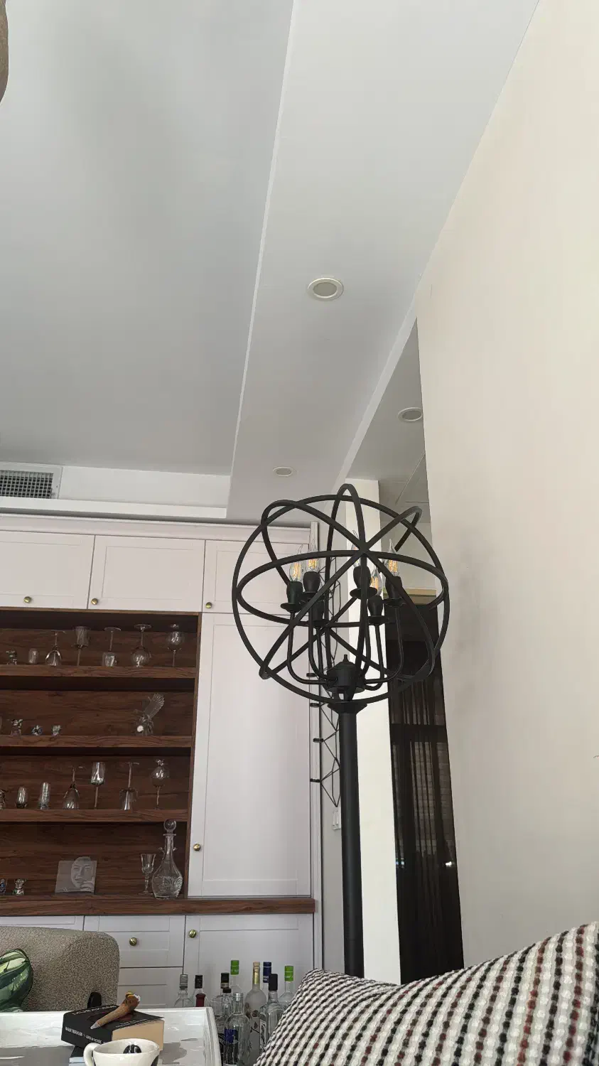 لوستر بزرگ اواژور و اینه|لوستر و چراغ آویز|کرج, باغستان|دیوار