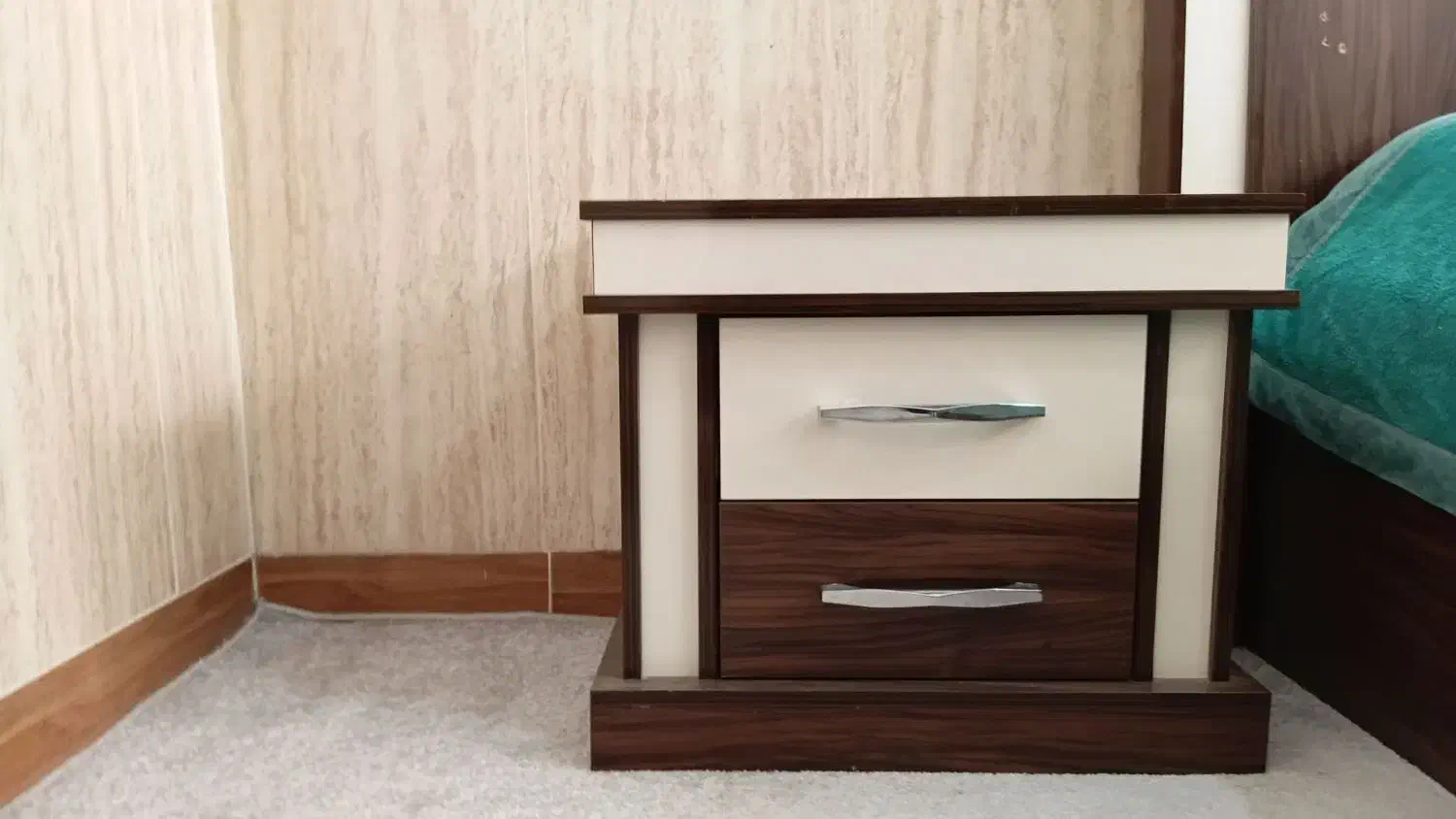 تخت خواب تمیز بی عیب|تخت و سرویس خواب|بانه, |دیوار