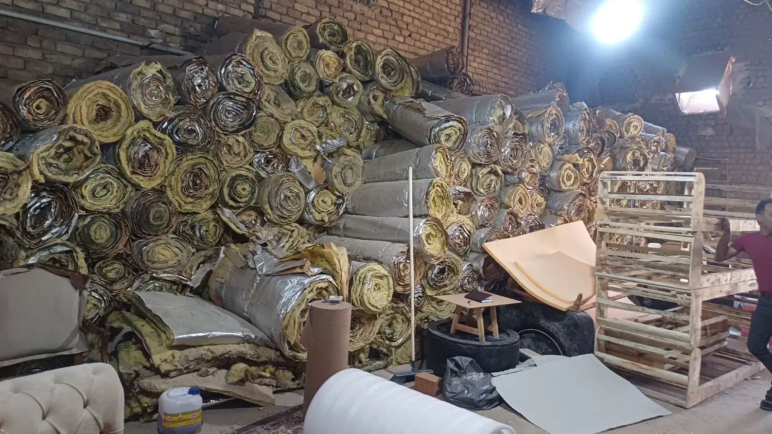 پشم شیشه|مصالح و تجهیزات ساختمان|قم, خداکرم|دیوار