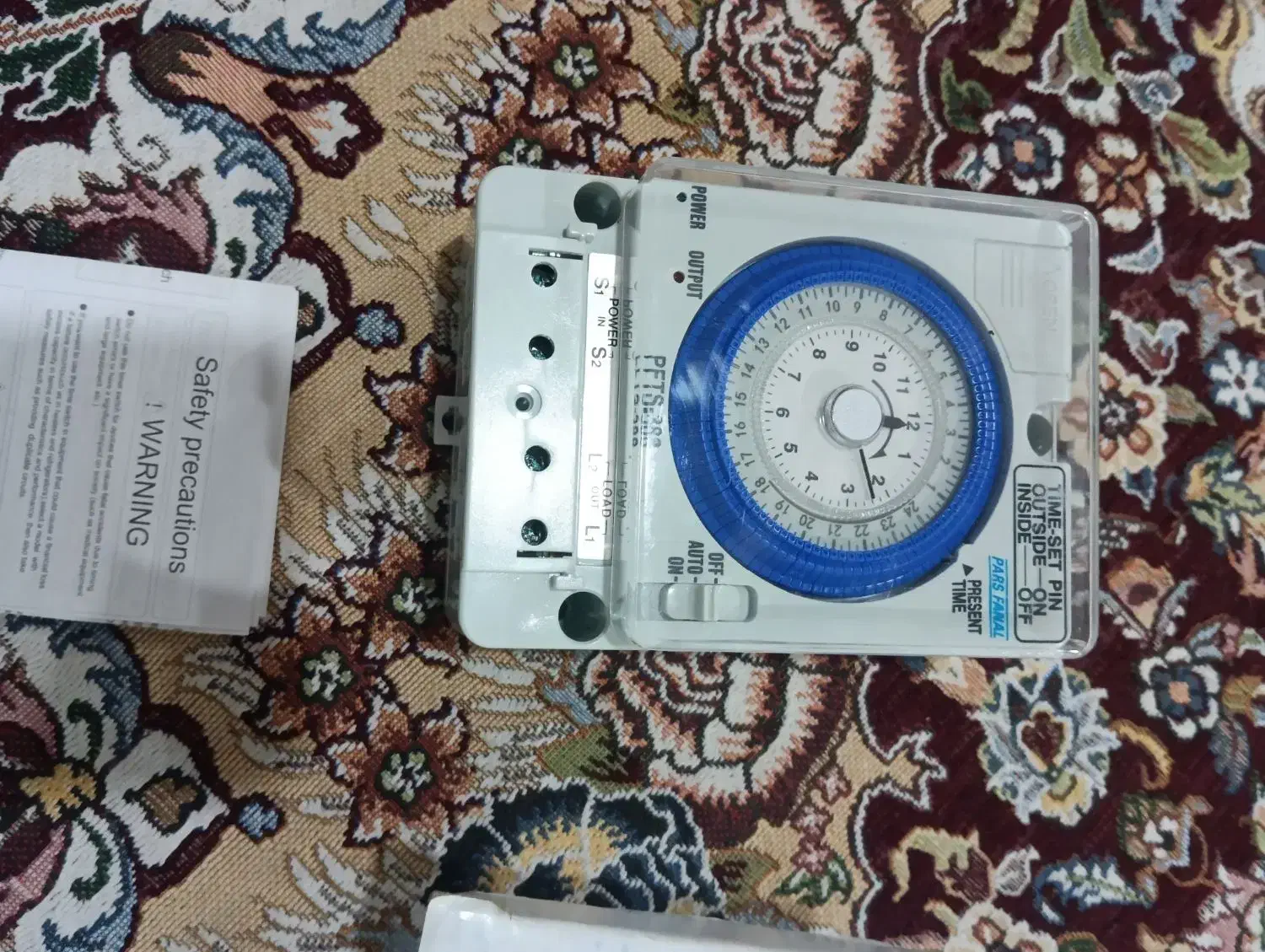 تایمر ساعتی برای روشن وخاموش شدن  لوازم برقی|مصالح و تجهیزات ساختمان|سراوان, |دیوار