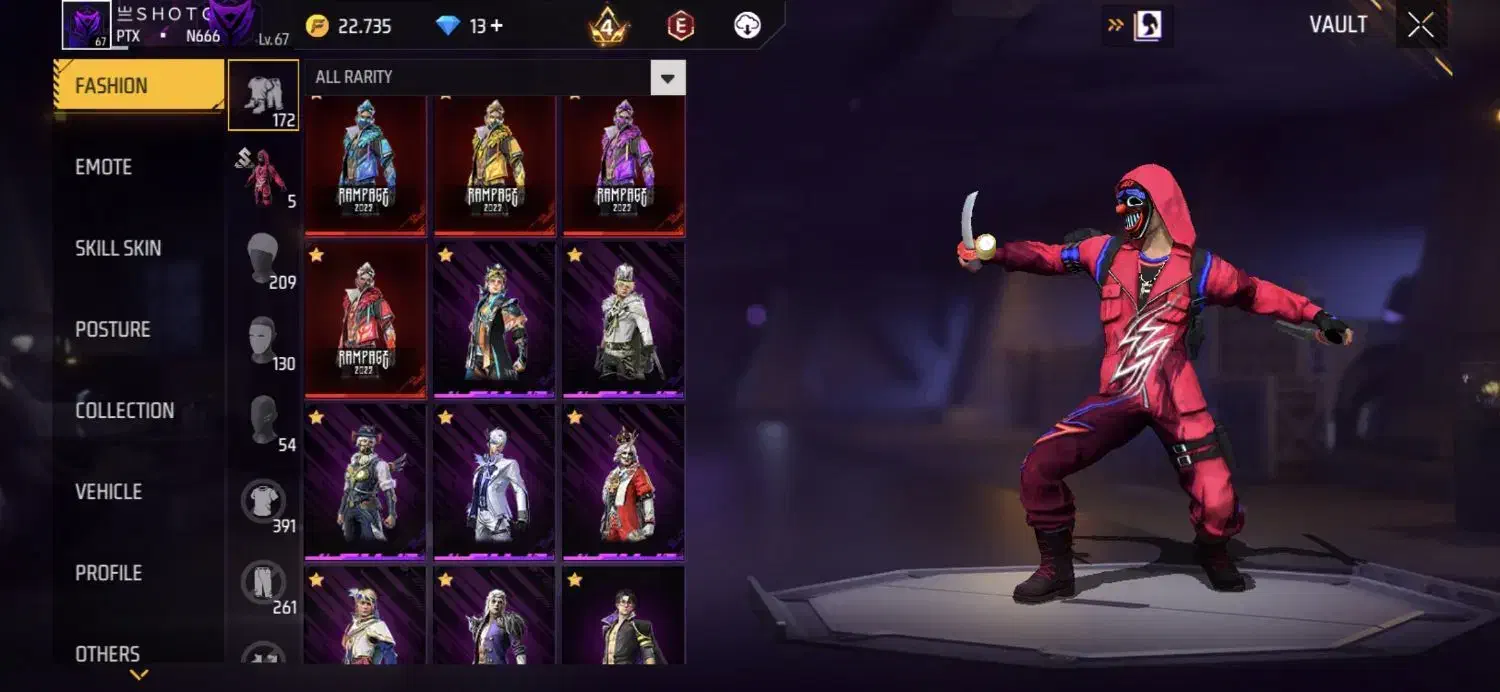 اکانت فری فایر|کنسول، بازی ویدئویی و آنلاین|یاسوج, |دیوار