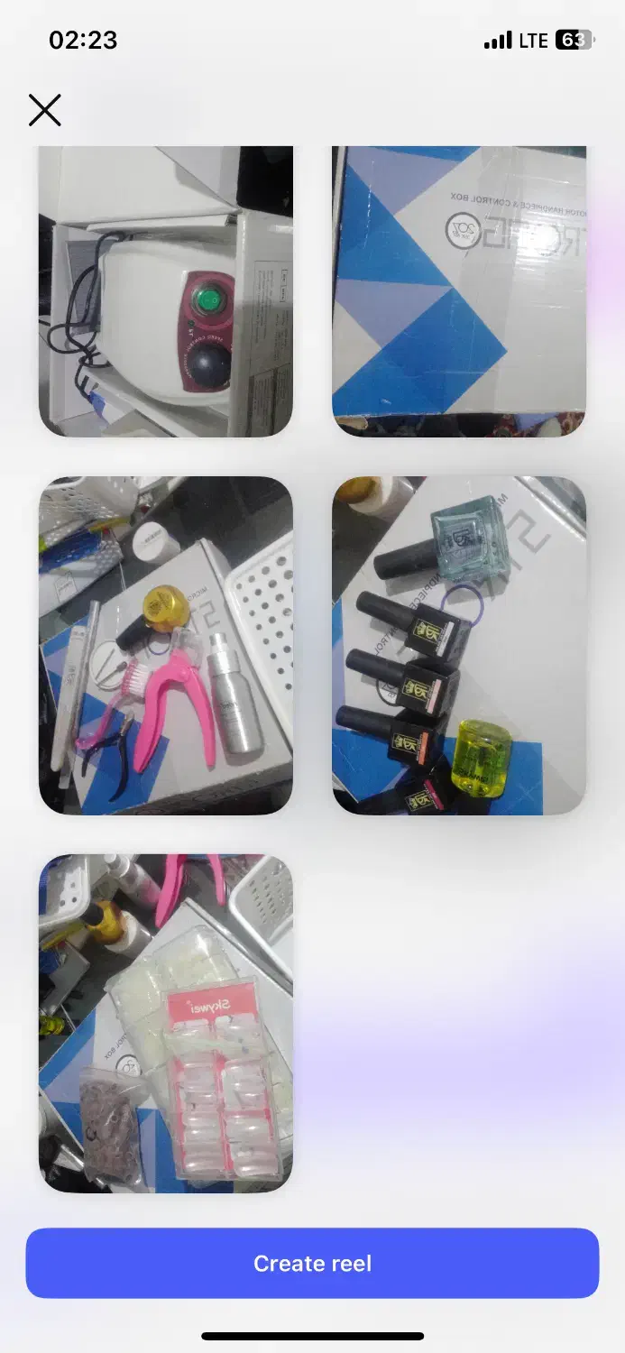 وسایل کاشت ناخن|آرایشی، بهداشتی، درمانی|تبریز, |دیوار