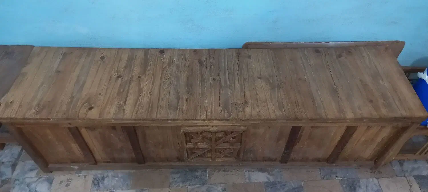 نیمکت ، پاف و صندوقچه چوبی|صندلی و نیمکت|بیرجند, |دیوار