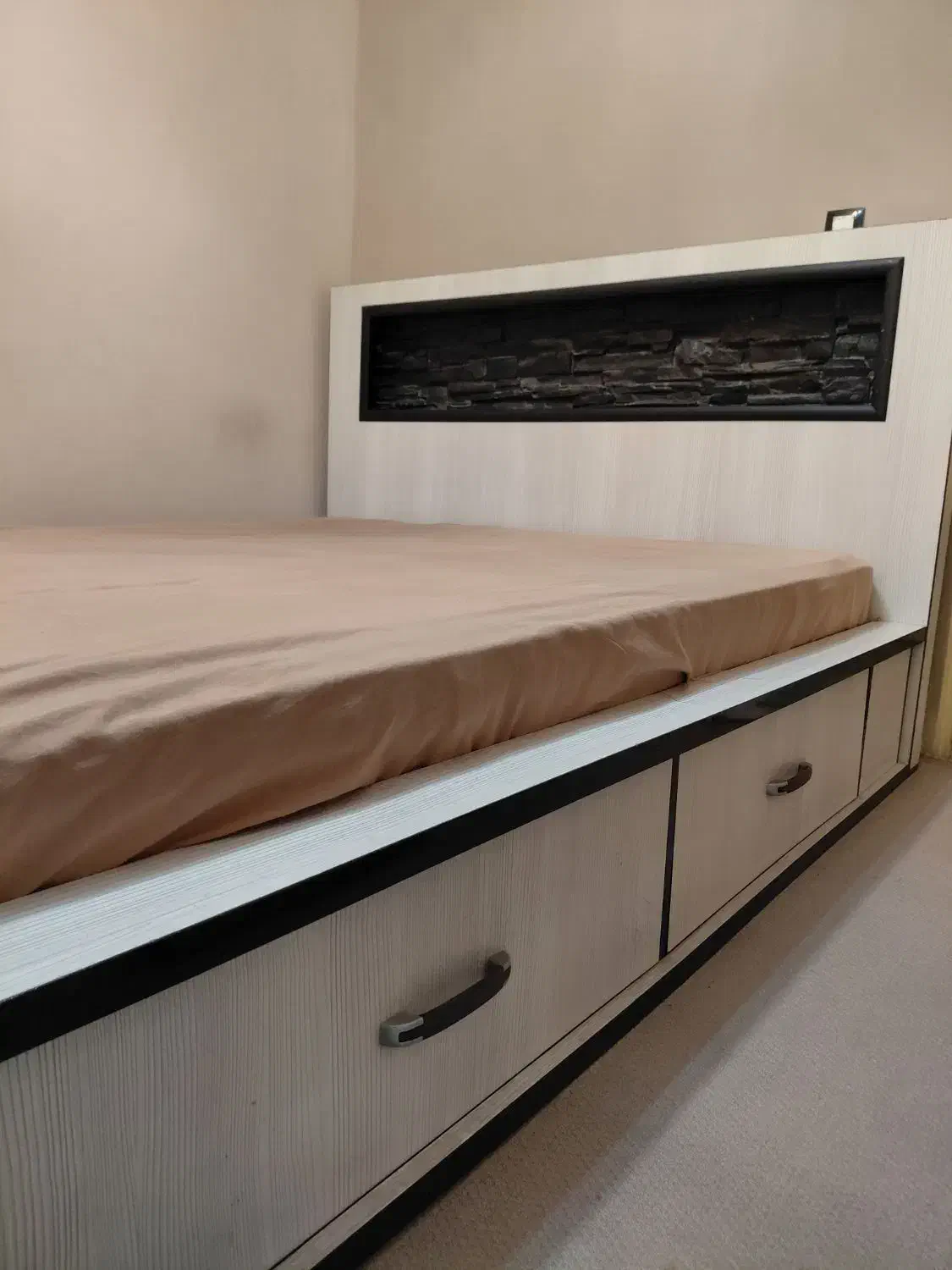 تخت دو نفره ام دی اف|تخت و سرویس خواب|پردیس, فاز ۲|دیوار