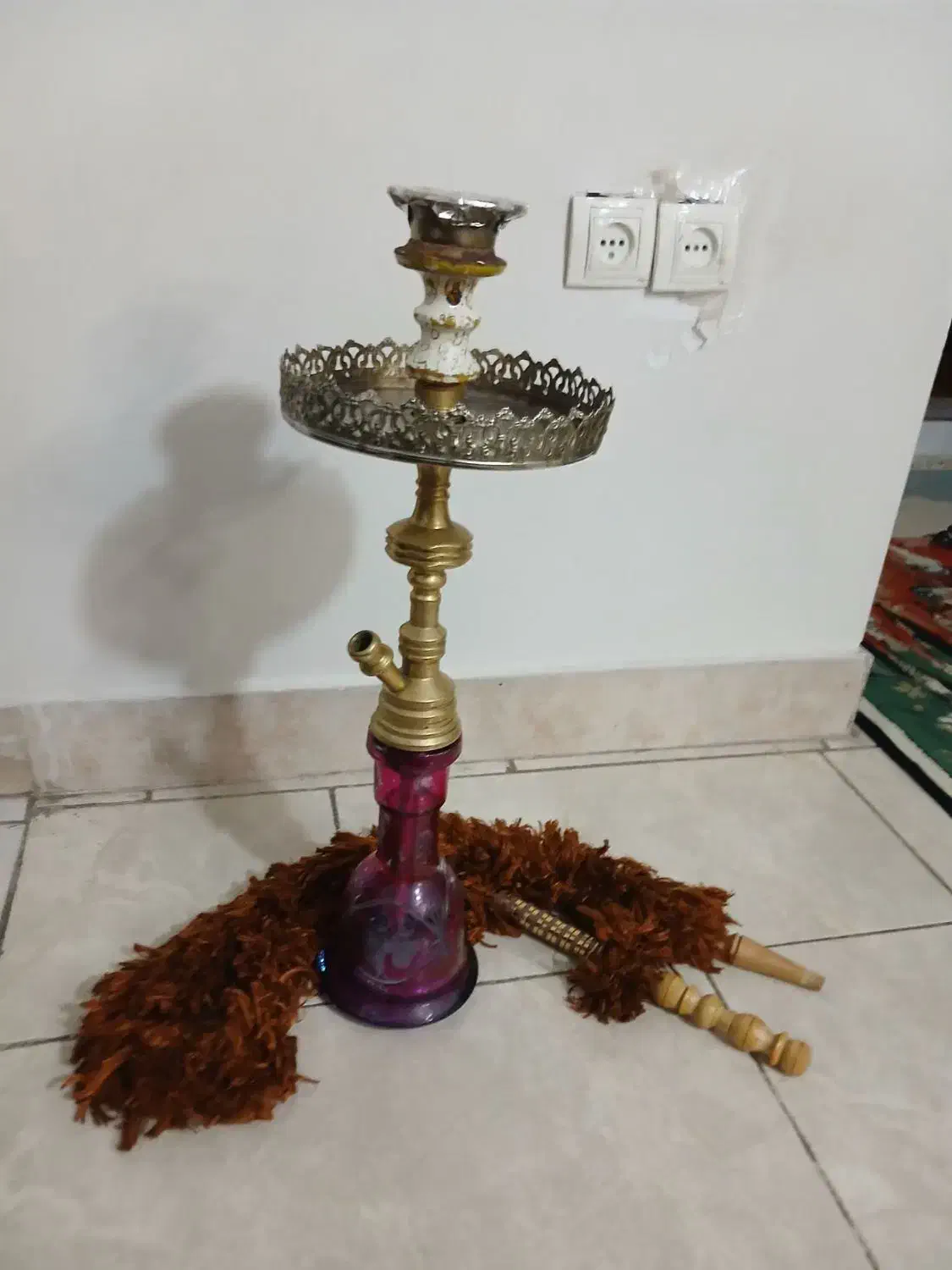 قلیان برنجی|کلکسیون و سرگرمی|تهران, جوادیه تهرانپارس|دیوار