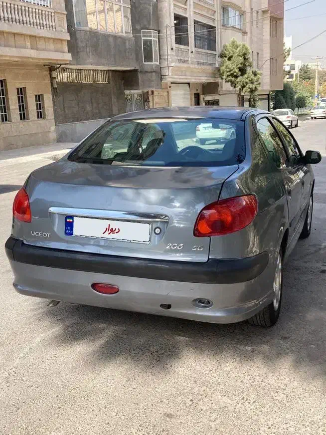 ۲۰۶ sd v1 مدل ۸۶|خودرو سواری و وانت|مشهد, نیروی هوایی|دیوار