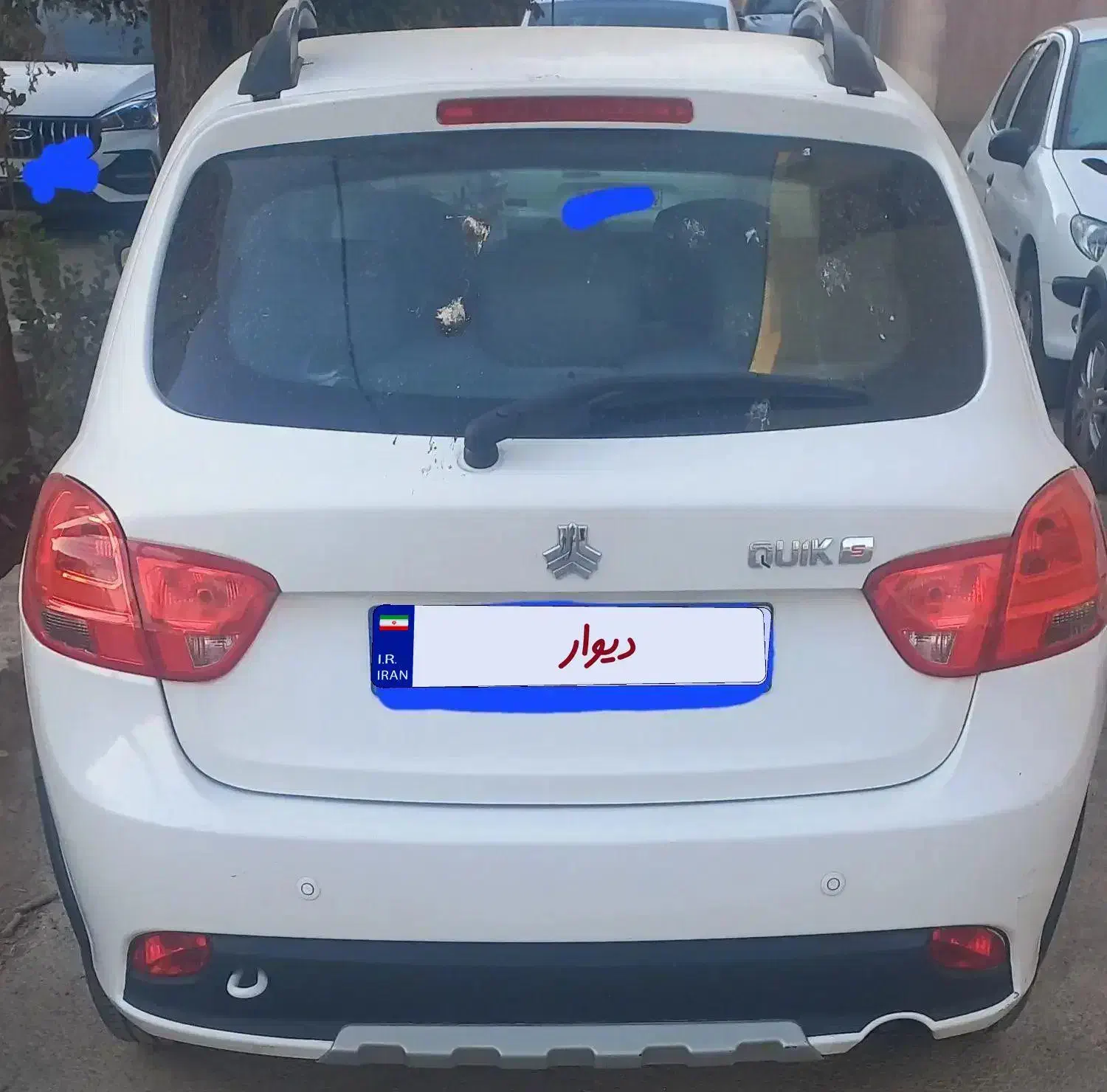 کوئیک اس سفید ۱۴۰۰|خودرو سواری و وانت|اصفهان, بوستان ناژوان|دیوار